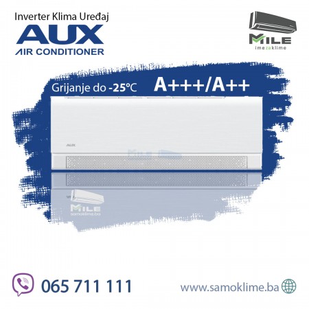 AUX ASW-H24F4A4/CAR3DI-C8 Polar inverter klima 24 -25°C Velika