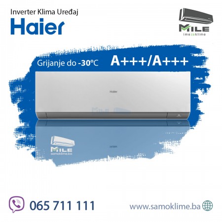 Haier Expert Nordic inverter klima uređaj 12 -30°C A+++ Velika