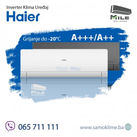 Haier Flexis plus wi-fi inverter klima uređaj 12 -20°C Velika