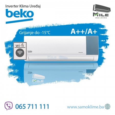 Inverter klima uređaj Beko BEHPGE 125/126 WiFi Velika