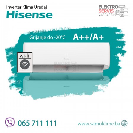 Inverter klima uređaj HISENSE EXPERT SMART 18K CF50YR1FG -20C Velika