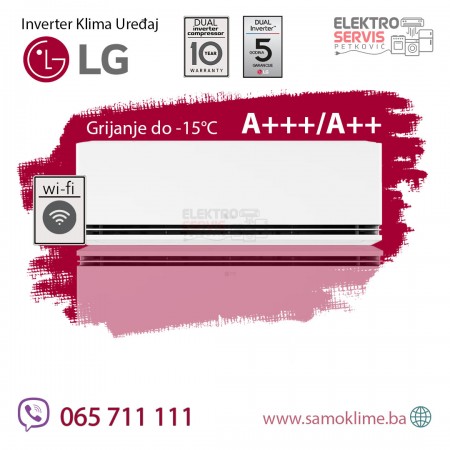 Inverter klima uređaj LG H12S1D -15C Velika