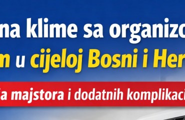 Kupovina klime sa organizovanom montažom u cijeloj Bosni i Hercegovini – bez traženja majstora i dodatnih komplikacija